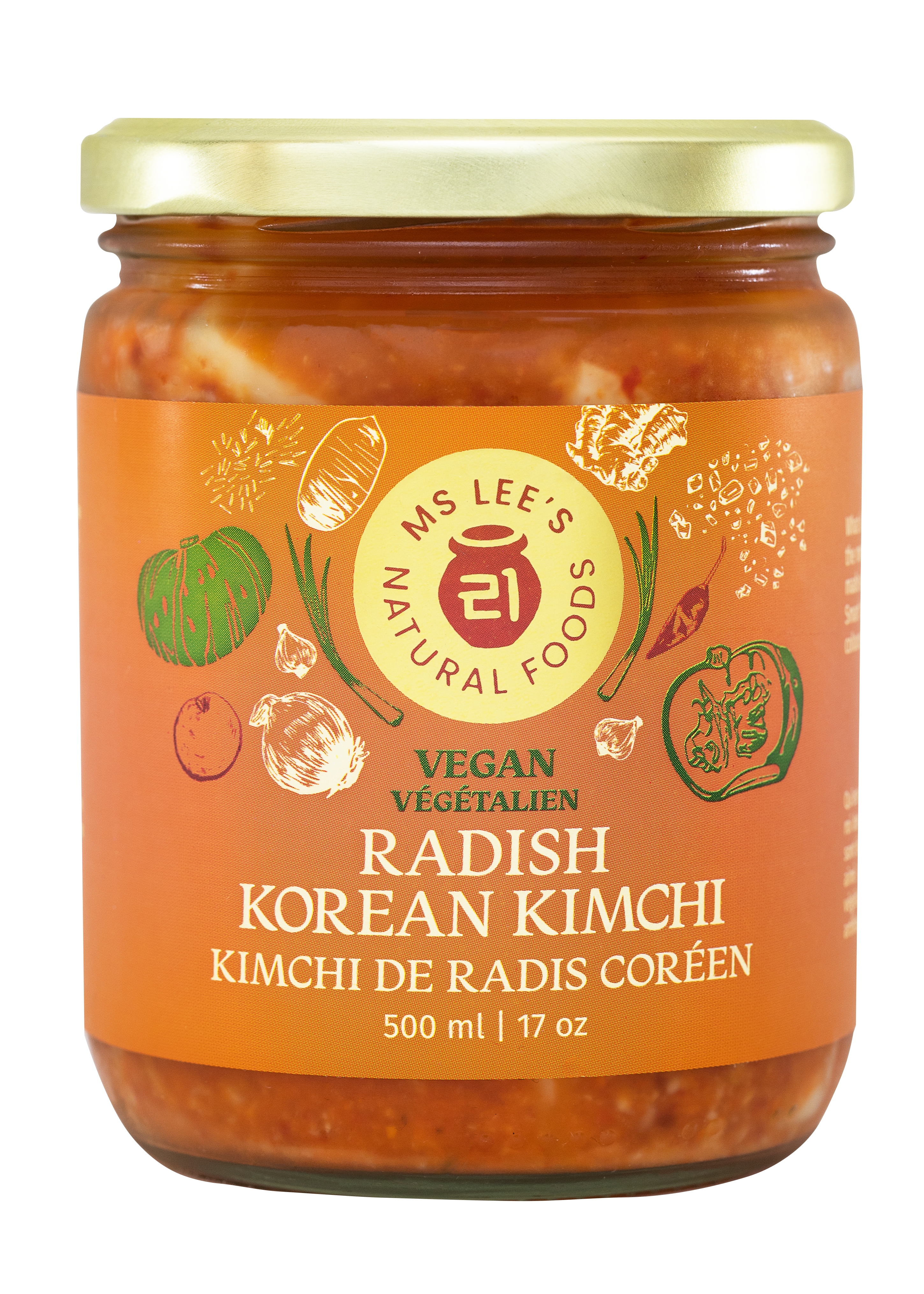 Radish Korean Kimchi Vegan